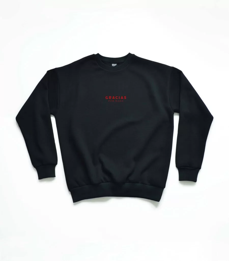 Gracias Por Nada / Oversized Sweatshirt - Görsel 4