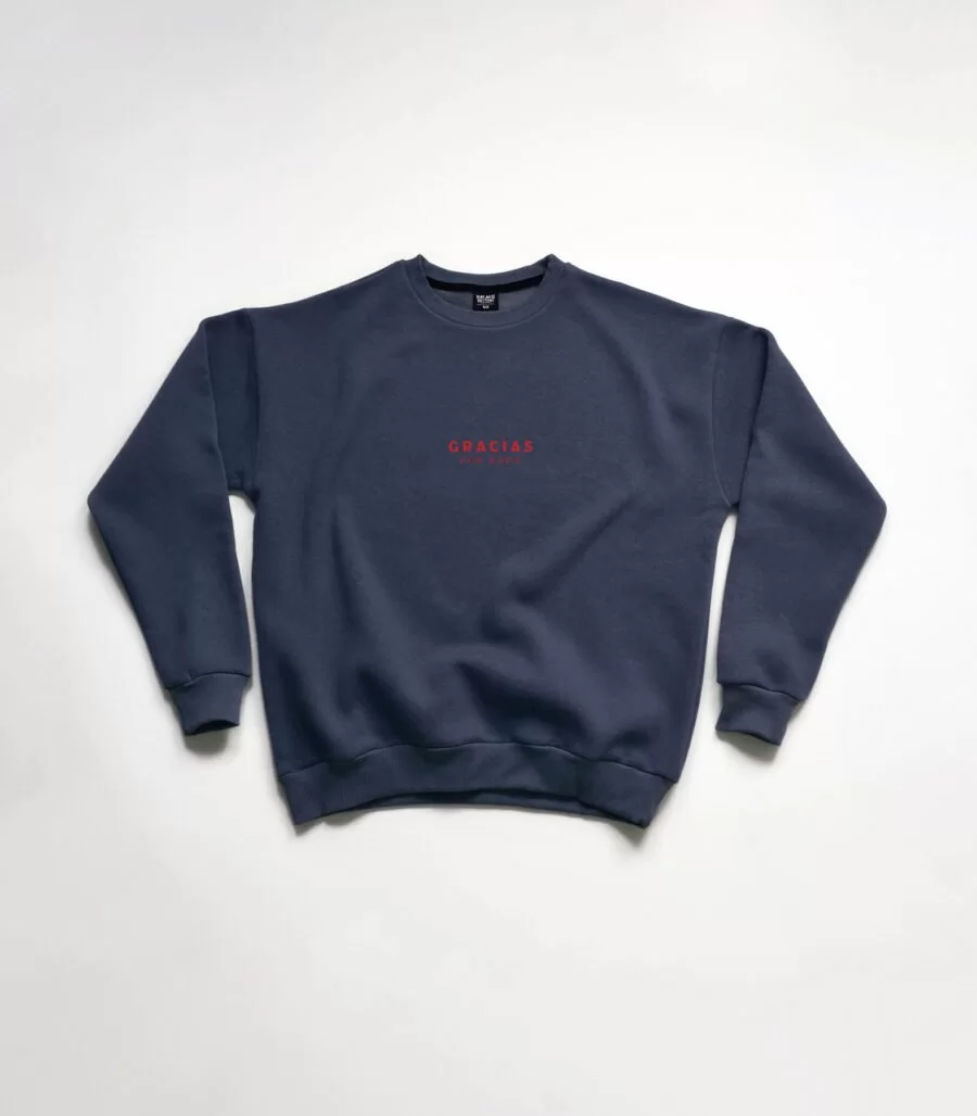 Gracias Por Nada / Oversized Sweatshirt - Görsel 3