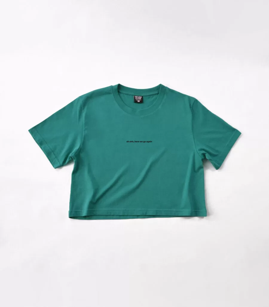 Ah Shit Here We Go Again  / Crop-Top - Görsel 4