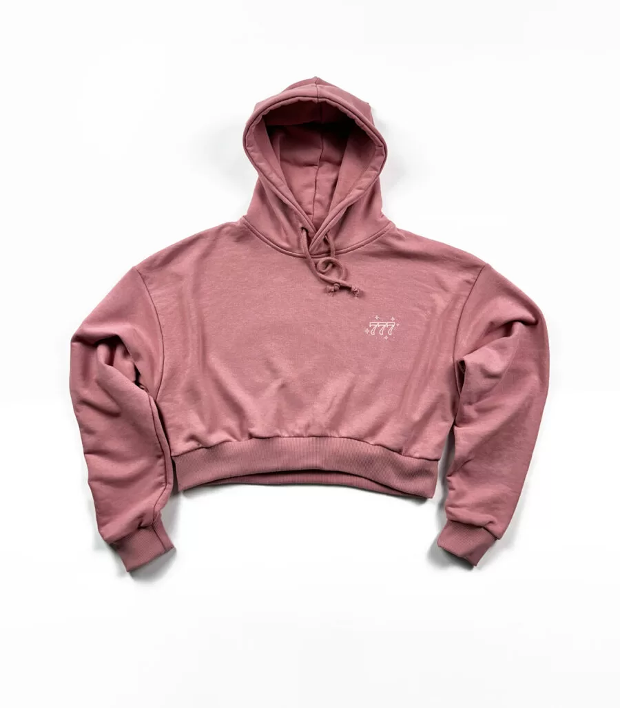 777 / Cropped Hoodie - Görsel 3